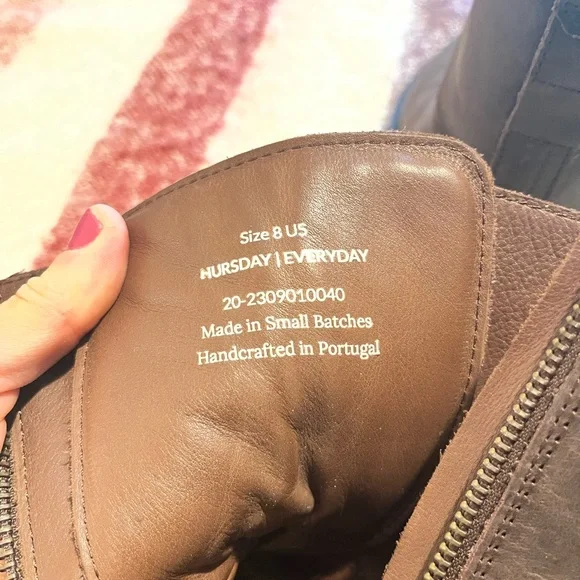 Thursday Boot Company Dark Brown Combat Boots - Picture 7 of 8